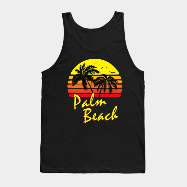 Palm Beach Tank Top by Nerd_art